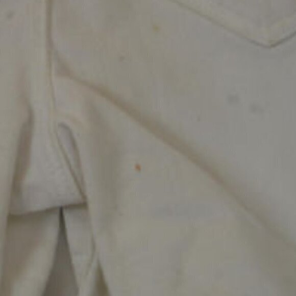 Liverpool Mid Rise White Frayed Hem Denim The Short Shorts Size: 6/28 - Picture 3 of 3